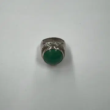 그린 컬러 스톤 실버 반지 장식 디자인 silver925 11호 반지 은