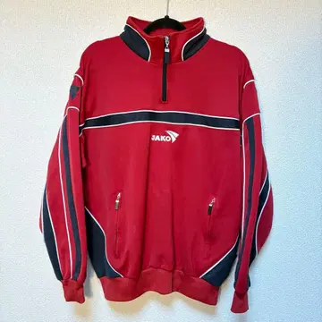 [ 구제 의류 ] JAKO 나일론 하프 지퍼 트레이닝복 90s