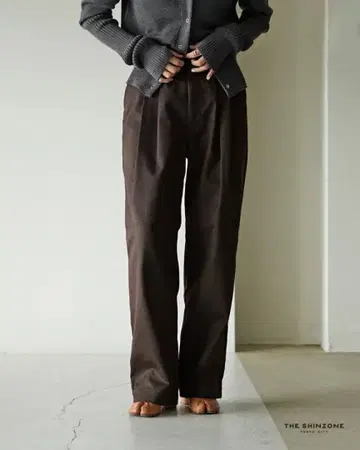 THE SHINZONE 톰보이 팬츠