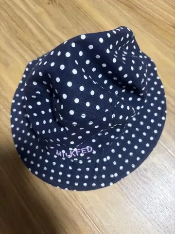 MILKFED. 도트 무늬 버킷햇 물방울 모자 부니햇