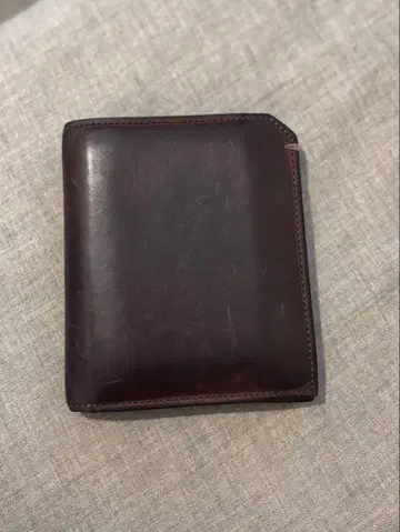 츠치야 가방 오리진 오일 누메 폴딩 지갑