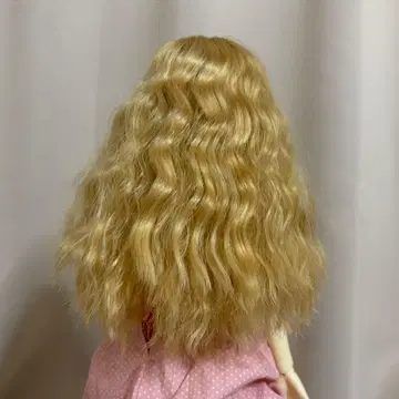가발 금발 구체관절 인형 인형 가발 인형용 구체관절 와플