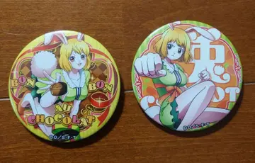 원피스 캐럿 캔뱃지 2개 세트