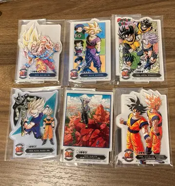 제일복권 드래곤볼 40주년 F상 ACLLECT 6종 세트