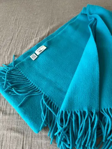 론 헤르만 스톨 머플러 터콰이즈