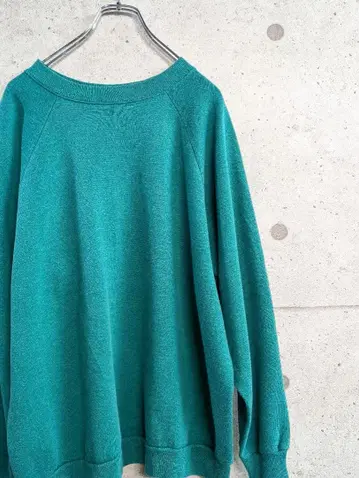 Hanes 무지 맨투맨 XL 래글런 USA제 90s