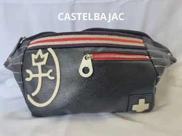 까스텔바작 웨스트 파우치 바디백 블랙