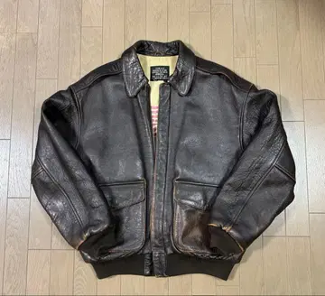 최고 품질 AVIREX A-2 가죽 자켓 leather jacket