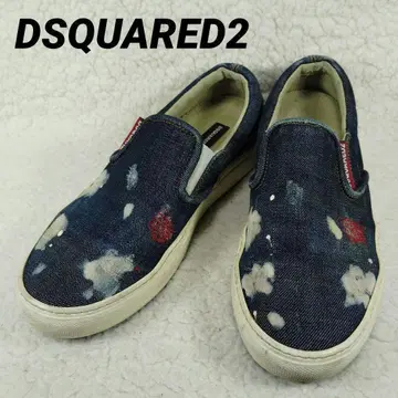 DSQUARED2 디스퀘어드 데님 스니커즈 슬립온 남성용