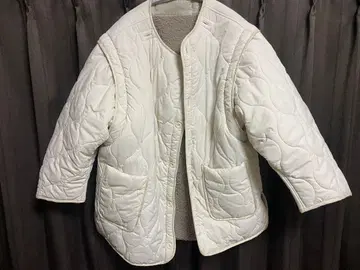 새상품급 CORNERS by KR 4way 보아 퀼팅 자켓 M