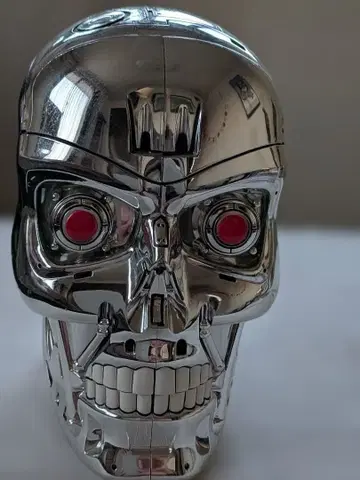 터미네이터 헤드 쿠키 케이스 USJ 용기만