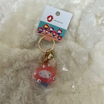 만박 미야쿠미야쿠 산리오 클리어 컬러 키링 시나모롤