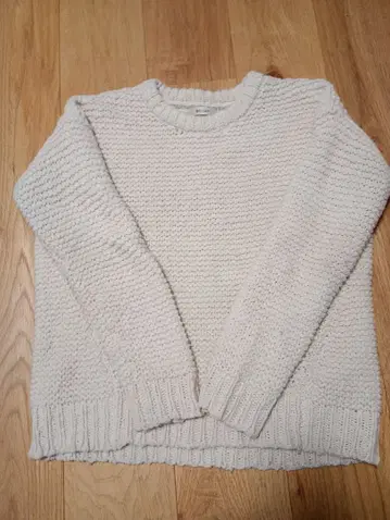 BALLSEY 아이보리 긴팔 니트 스웨터 사이즈 38