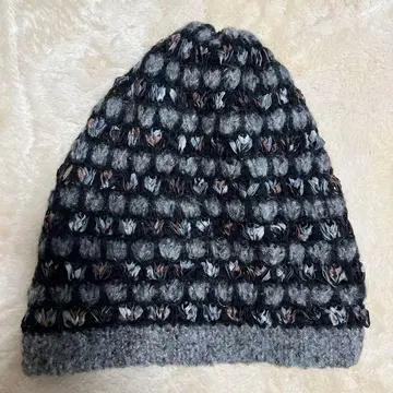 실크 니트 모자