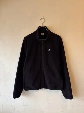EMS 블랙 플리스 자켓 여성용 L 구제 의류