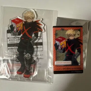 히로아카 남코 한정판 아크릴 스탠드 클리어 카드 바쿠고 카츠키