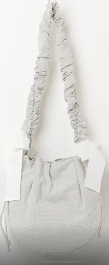 merry jenny 리본 개더 숄더백 민트