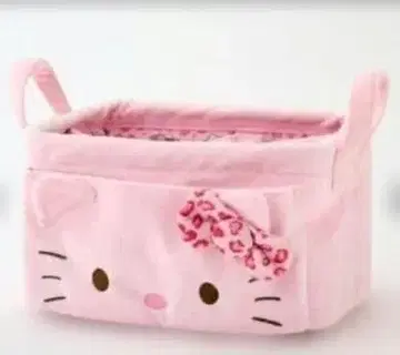 헬로키티 갸루키티 수납 박스 핑크 시마무라