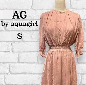 AG by aquagirl 원피스 S 핑크 베이지 계열 여성용