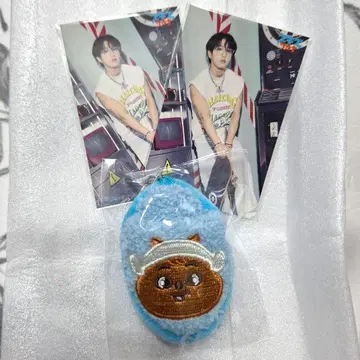 한쿠 보드카 슬리퍼 키링 복권 스티커