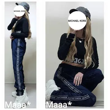 MICHAEL KORS 초귀염 사이드 라인 로고 저지