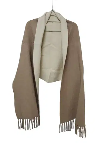 야마다야 베이지 프린지 가디건 9호