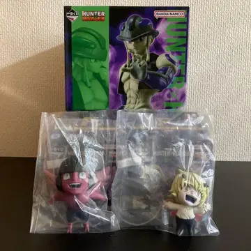HUNTER x HUNTER 제일복권 피규어 메르엠 팜 뇨우 세트