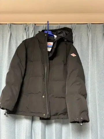 DENTON 블랙 다운 자켓