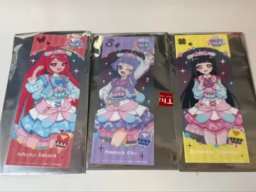 아이프리 월드 2025 트레이딩 클리어 책갈피 3종 세트