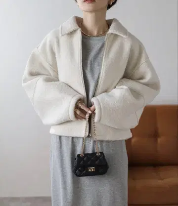 부클레 스텐칼라 W 지퍼 블루종