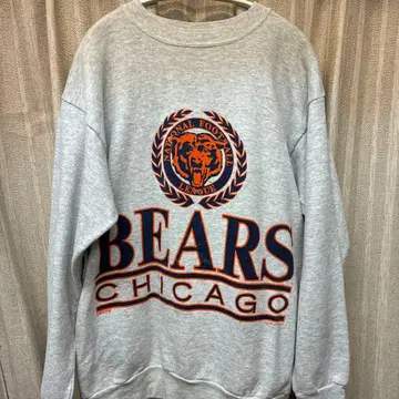 시카고 베어스 맨투맨 그레이 사이즈 L