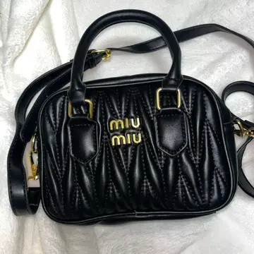 퀼팅 핸드백 숄더백 블랙