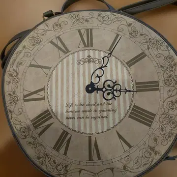 시계 디자인 숄더백 3웨이