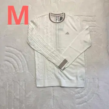 아디다스 골프 케이블 니트 M 사이즈 여성용 정가 15400엔