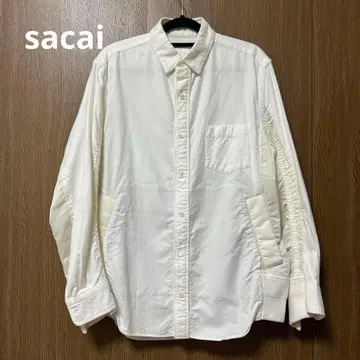 sacai 플란넬 셔츠 블루종 표기 1