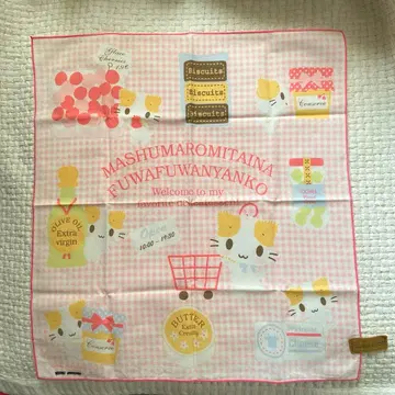 마쉬멜로우 같은 폭신폭신 냥코 런치 매트