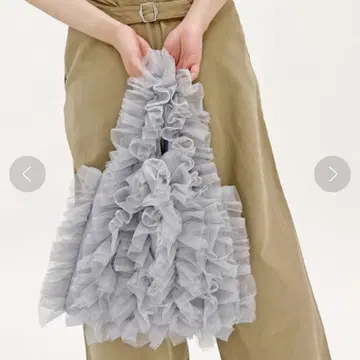 스픽 앤 스팬 튤 프릴 토트