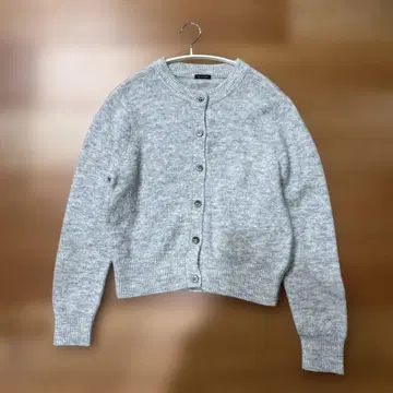 알파카 혼방 가디건