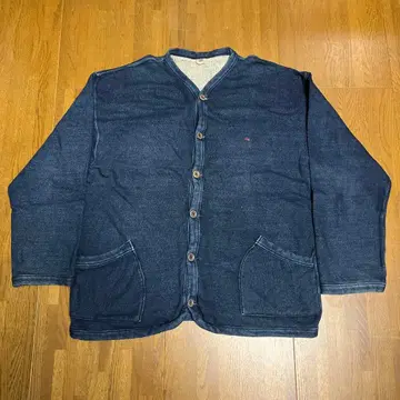 45rpm 맨투맨 가디건 인디고 블루 사이즈 4