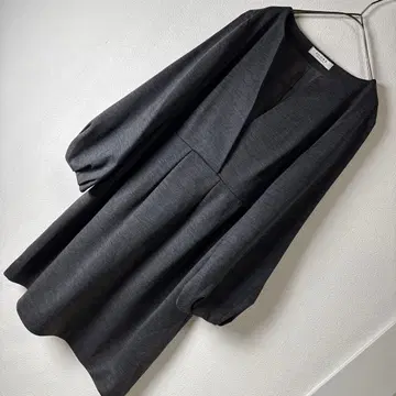 ADORE 어도어 울 원피스 그레이 38 외출용 패션 아이템