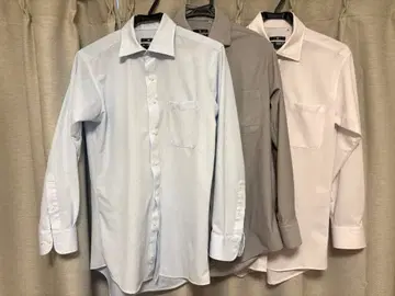 SUIT SELECT 4S 슈퍼 논아이론 긴팔 와이셔츠 3종 세트