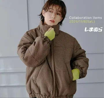 시마무라 x megumi 패딩 자켓