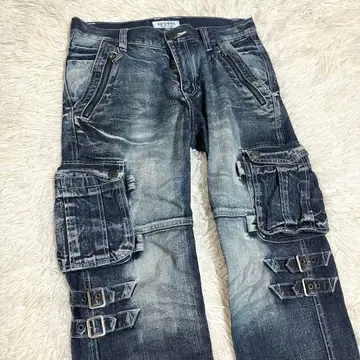 LOWBOX Y2K 데님 청바지