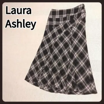 로라 애슐리 체크 스커트 11 롱 스커트