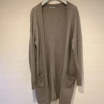 띠어리 럭스 베이지 가디건 겉옷