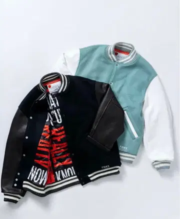 FIDES x SEVESKIG 별주 바시티 자켓