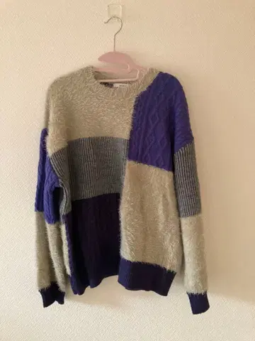 RADIATE 패치워크 니트