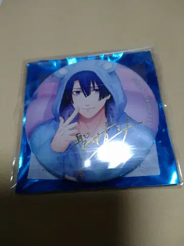 우타프리 히지리카와 마사토 BS 사인 포함 캔뱃지