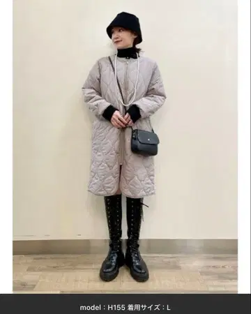 미사용 새상품 HONEYSUCKLE ROSEWAY 퀼트 코트