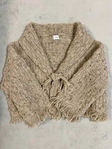 베네통 울 100% 가디건 여성용 이탈리아제 90년대